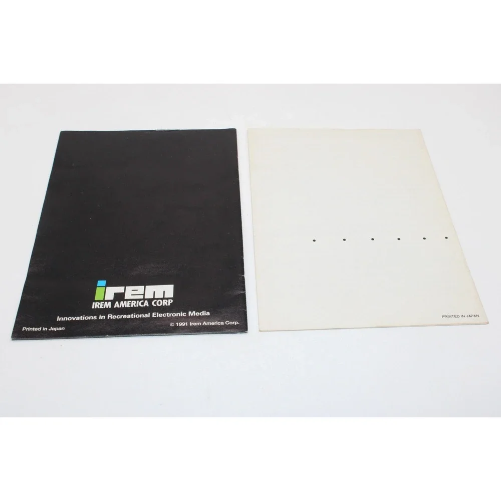 SNES Super R-Type for Super Nintendo‎ CIB Complete w/Manual Poster Dust Cover